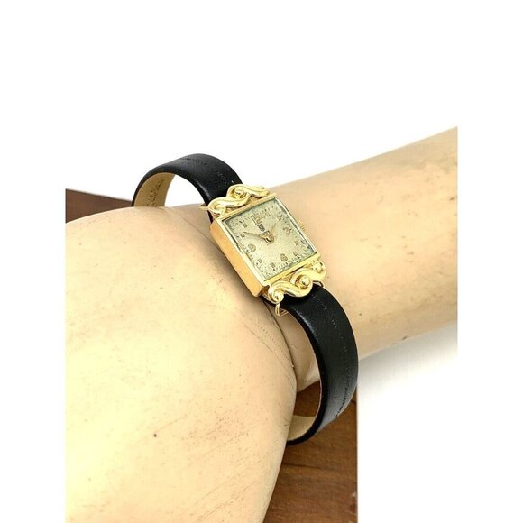 Tudor by Rolex Women's Watch 1108 Swiss Manual Wind 18K Yellow Gold Case… - Picture 5 of 15